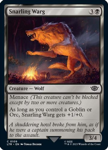 LTR-109C Snarling Warg
