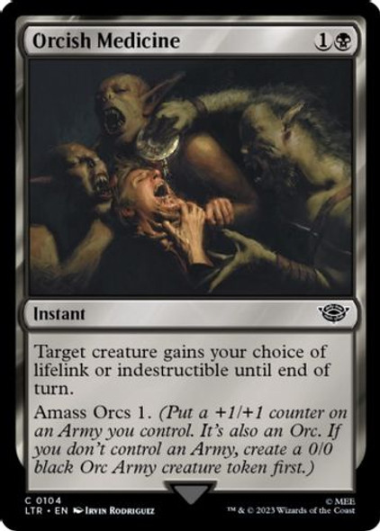 LTR-104C Orcish Medicine (Foil)