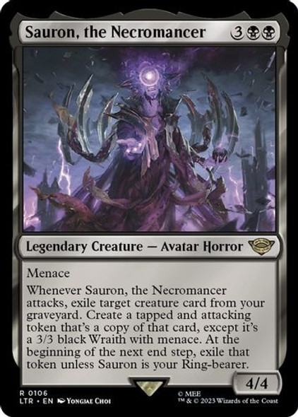 LTR-106R Sauron, the Necromancer (Foil)