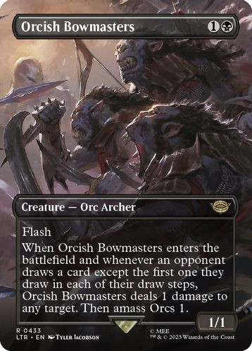 LTR-433R Orcish Bowmasters (Borderless) (Foil)