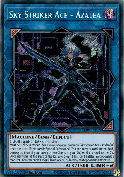 BLMR-EN052 Sky Striker Ace - Azalea (Secret Rare) <1st>