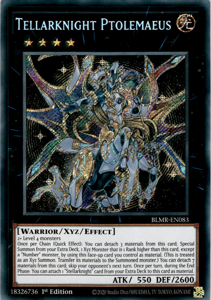 BLMR-EN083 Tellarknight Ptolemaeus (Secret Rare) <1st>