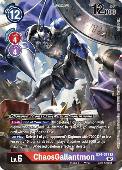 [EX04-011R] ChaosGallantmon (Alternate Art)