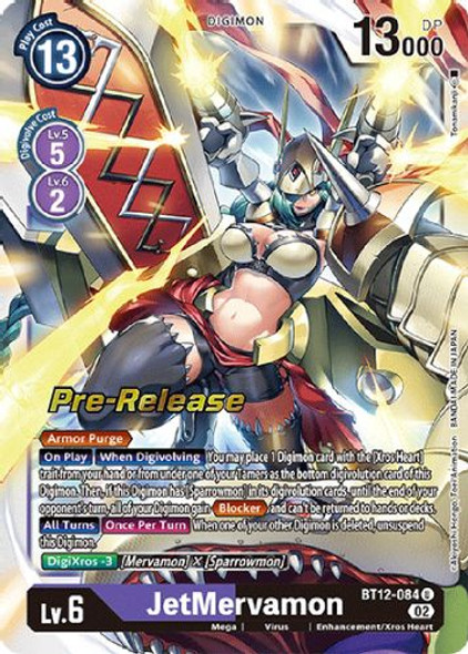 BT12-084U JetMervamon (Prerelease Stamp) (Foil)