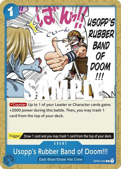 OP03-054C Usopp's Rubber Band of Doom!!!