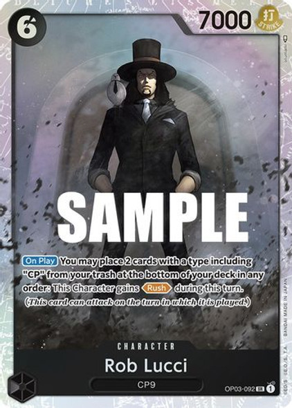 OP03-092SR Rob Lucci (Foil)