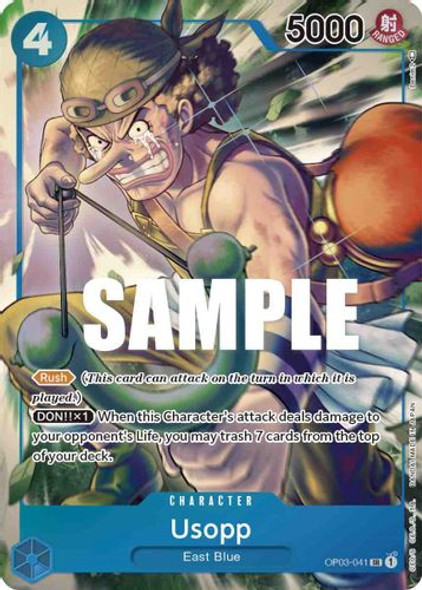 OP03-041SR Usopp (Alternate Art) (Foil)