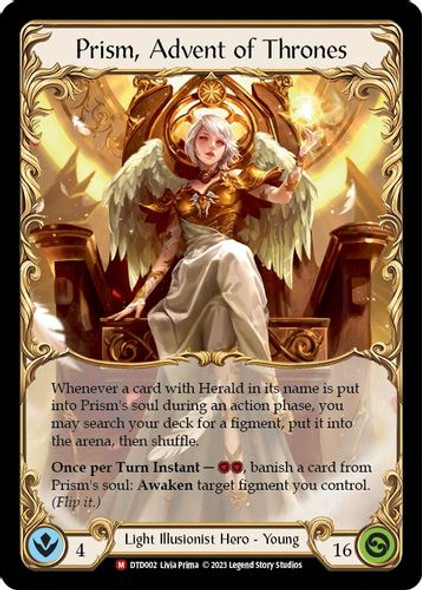 FAB10 1st DTD-002M Prism, Advent of Thrones