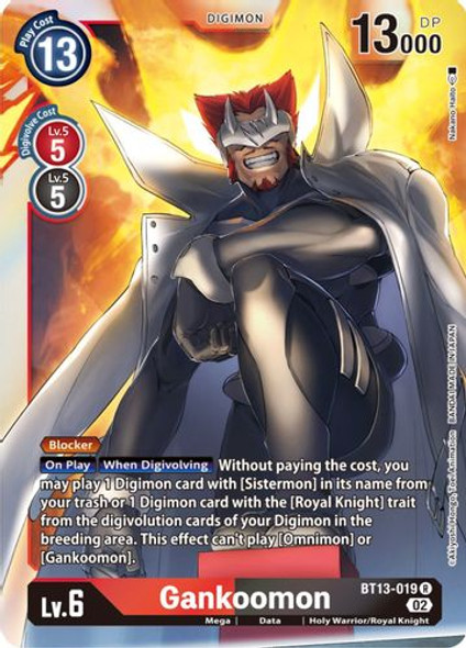 BT13-019R Gankoomon (Foil)