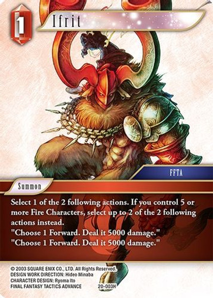 FF20-003H Ifrit (Foil)