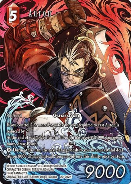 FF20-002H Auron (Full Art) (Foil)