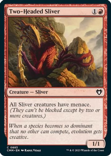 CMM-0883C Two-Headed Sliver