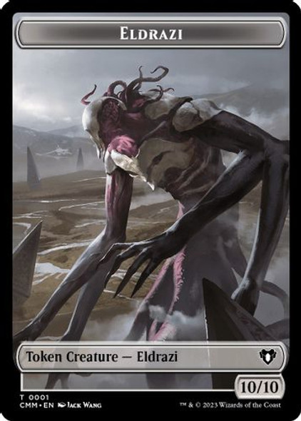 CMMTOK-01 // 44 Eldrazi // Phyrexian Myr Double-Sided Token (Foil)