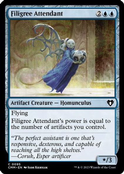 CMM-0095C Filigree Attendant (Foil)