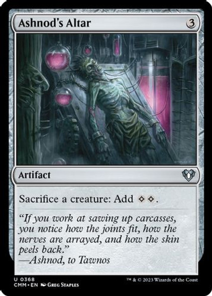 CMM-0368U Ashnod's Altar (Foil)