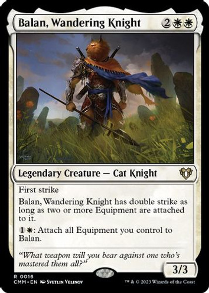 CMM-0016R Balan, Wandering Knight