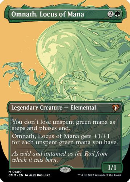 CMM-0680M Omnath, Locus of Mana (Borderless)
