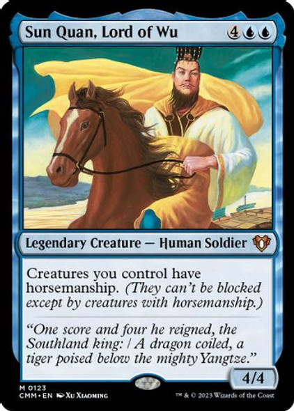 CMM-0123M Sun Quan, Lord of Wu (Foil)