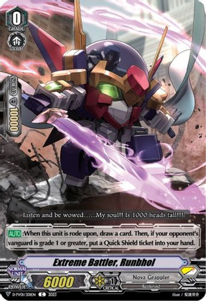 D-PV01/301EN Extreme Battler, Runbhol