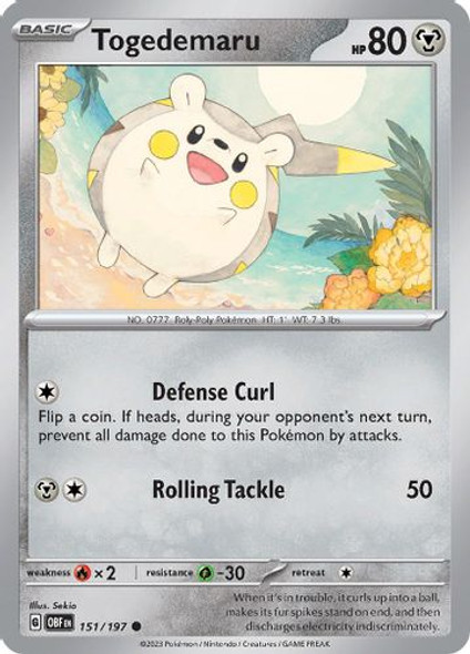 SV03-OBF-EN-151/197C Togedemaru