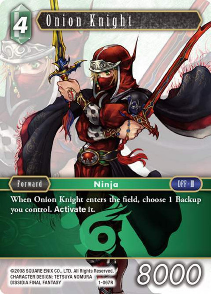 FF01-067R Onion Knight Foil