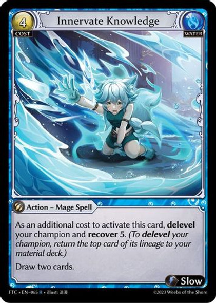 GA02-FTC1st-EN-065R Innervate Knowledge (Foil)