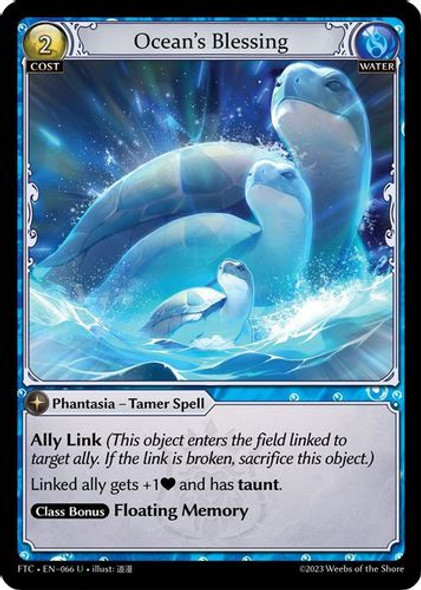 GA02-FTC1st-EN-066U Ocean's Blessing (Foil)