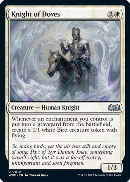 WOE-0019U Knight of Doves (Foil)