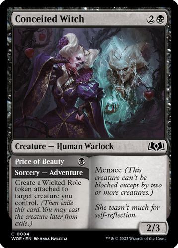 WOE-0084C Conceited Witch (Foil)