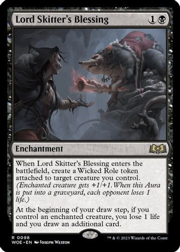 WOE-0098R Lord Skitter's Blessing (Foil)
