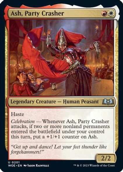 WOE-0201U Ash, Party Crasher (Foil)