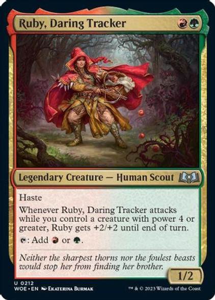 WOE-0212U Ruby, Daring Tracker (Foil)