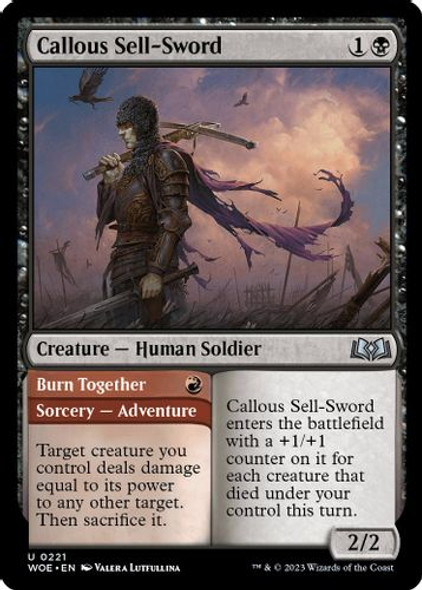 WOE-0221U Callous Sell-Sword