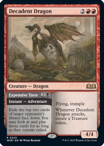 WOE-0223R Decadent Dragon