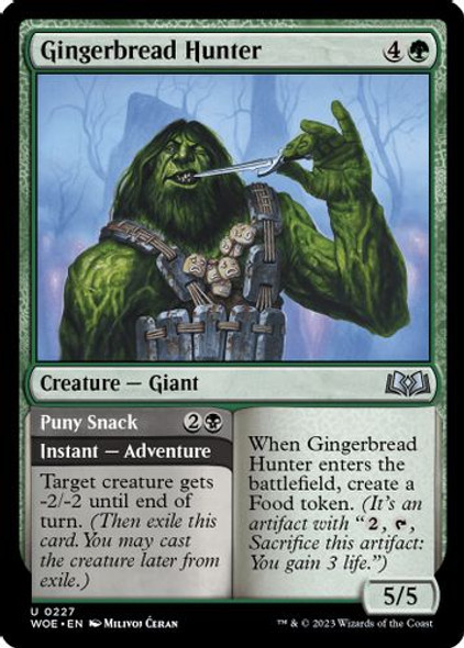 WOE-0227U Gingerbread Hunter (Foil)