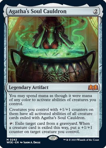 WOE-0242M Agatha's Soul Cauldron (Foil)