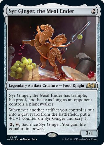 WOE-0252R Syr Ginger, the Meal Ender (Foil)