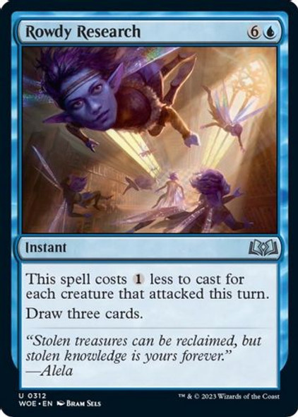 WOE-0312U Rowdy Research (Foil)