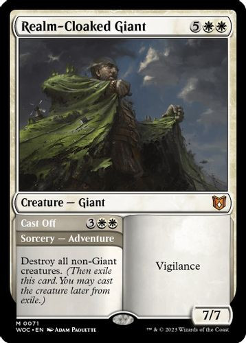 WOC-0071M Realm-Cloaked Giant