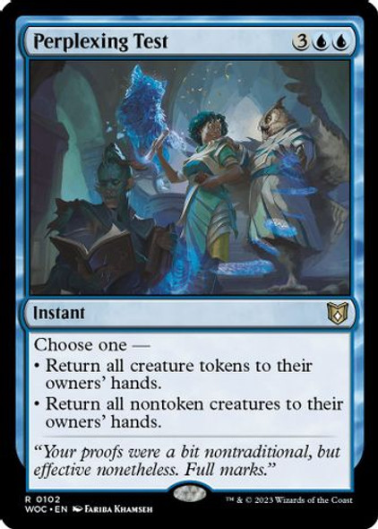 WOC-0102R Perplexing Test