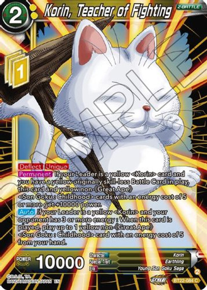 BT22-084C Korin, Teacher of Fighting (Foil)