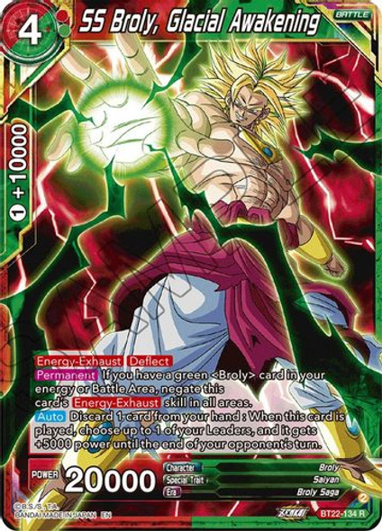 BT22-134R SS Broly, Glacial Awakening