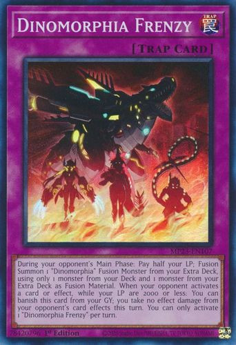 MP23-EN107 Dinomorphia Frenzy (Super Rare) <1st>