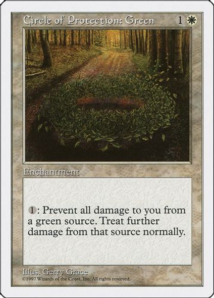 5ED-019C Circle of Protection: Green