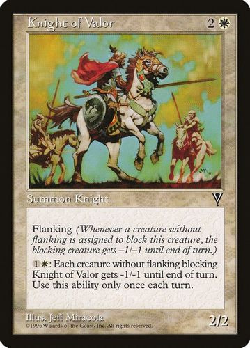VIS-011C Knight of Valor
