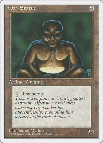 4ED-305C Clay Statue