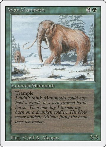 3ED-228C War Mammoth