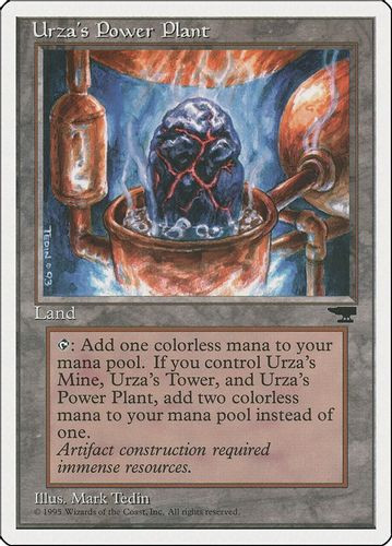 CHR-115BU Urza's Power Plant (Rock in Pot)