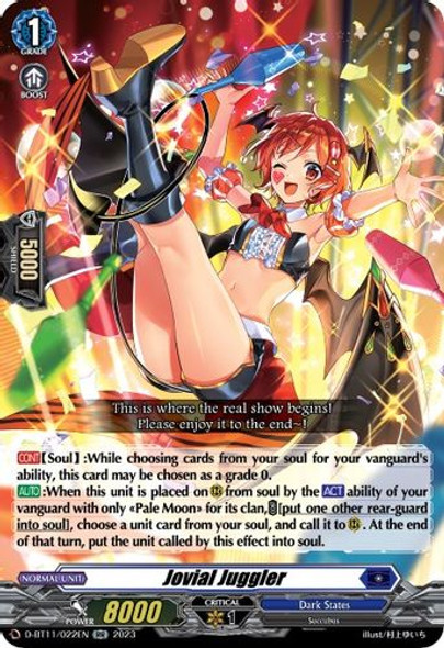 D-BT11/022EN RR Jovial Juggler