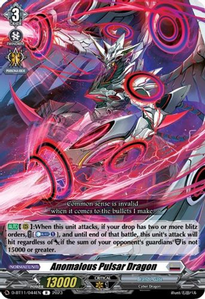 D-BT11/044EN R Anomalous Pulsar Dragon